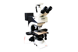 Leica metallographic microscope