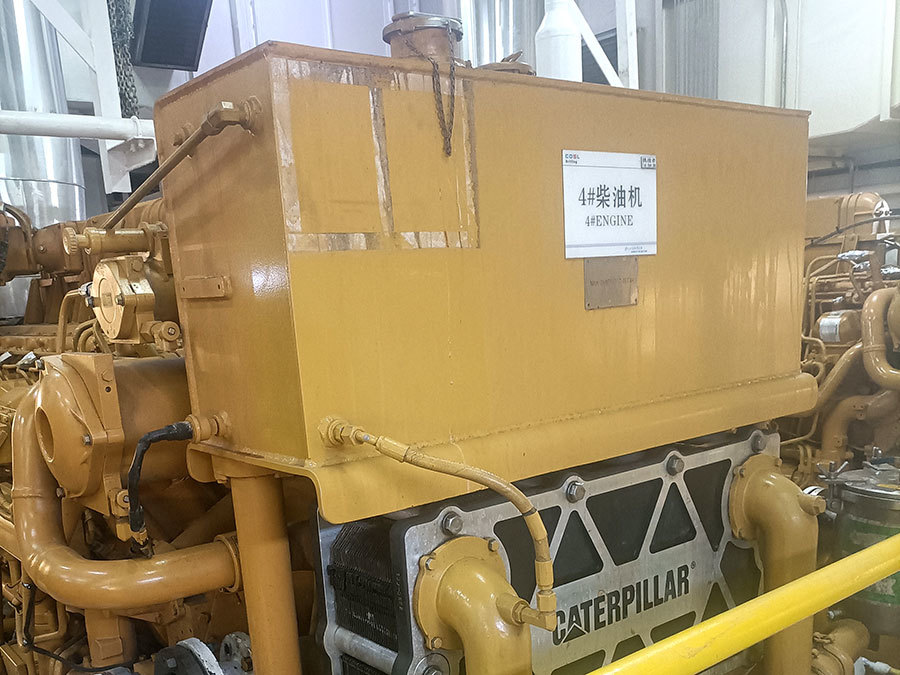 Generator cooling and heat exchanger