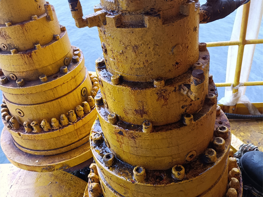 Overhaul of the Burner Boom rotary motor