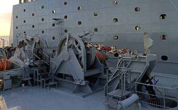 CMA KIMBERLEY/APOLLON Anchor Windlass Installation and Commissioning