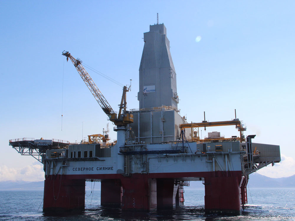 Overhaul of Gazprom Arctic Light mud pump