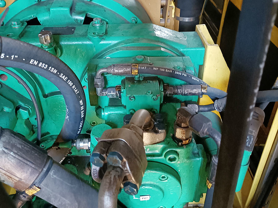 Crane gearbox