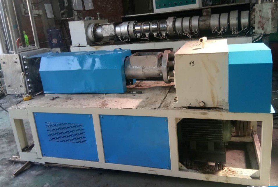 Used waste plastic dry and wet single screw granulator extruder plastic granulator
