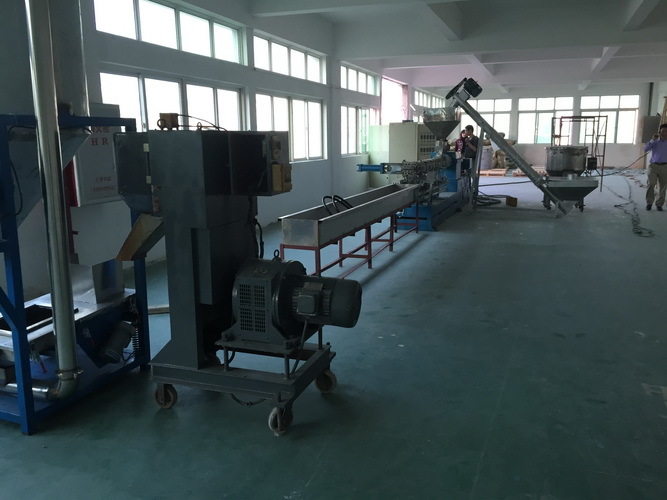 Foshan second-hand 75 parallel twin-screw granulator production line