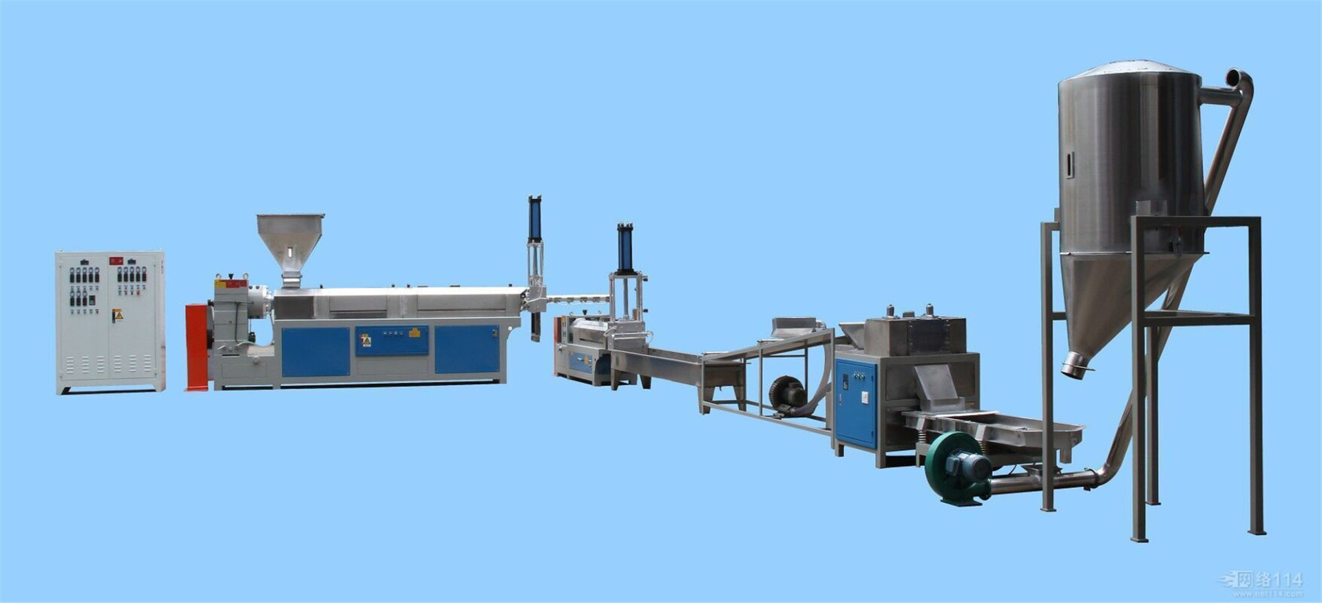 New single-screw granulator single-screw granulator production line plastic granulator