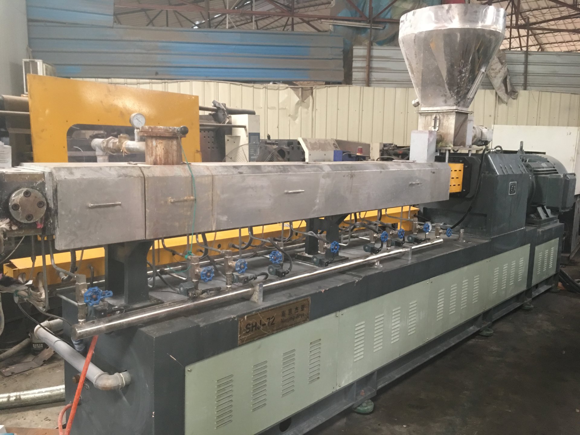 Second-hand Jaya twin-screw extruder