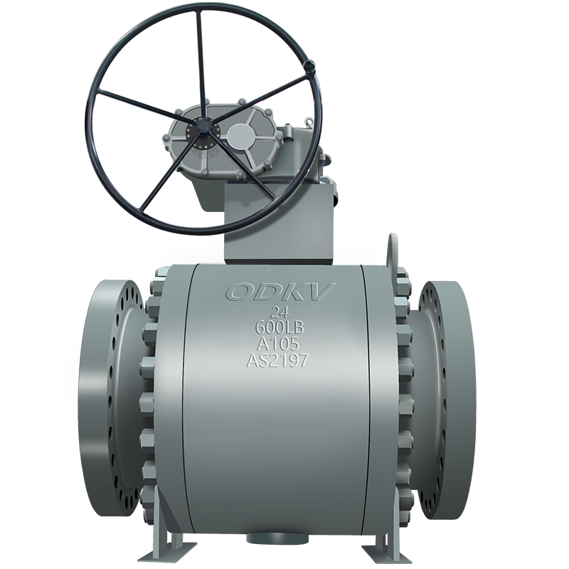 Soft-sealed Trunnion Ball Valve