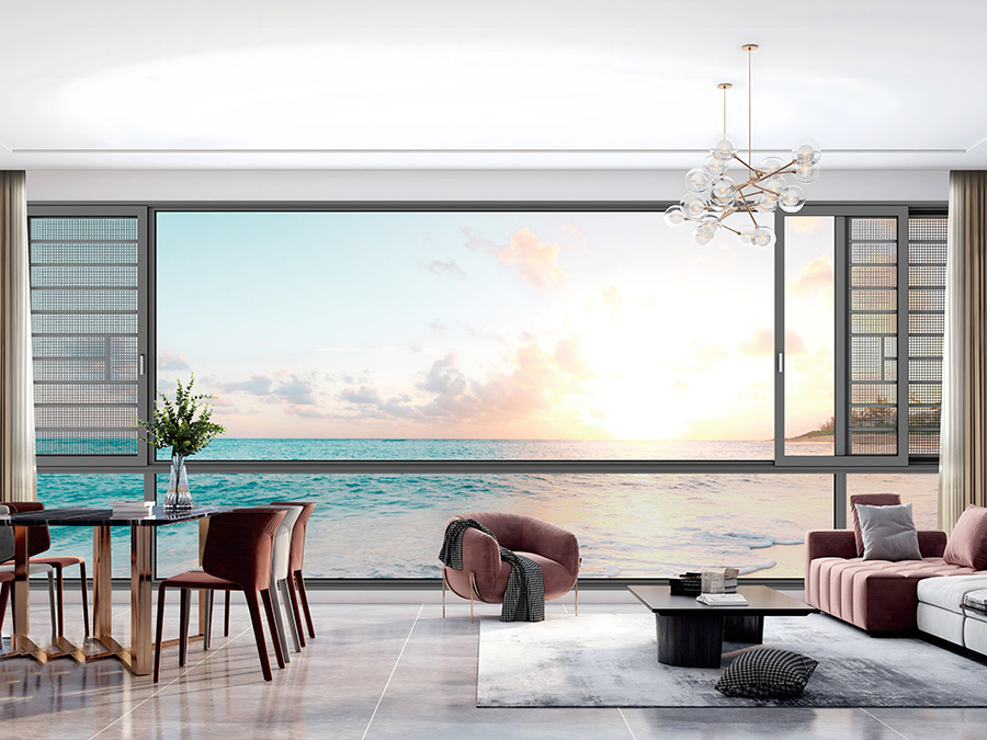Aurora 110B Broken Bridge System Casement Window