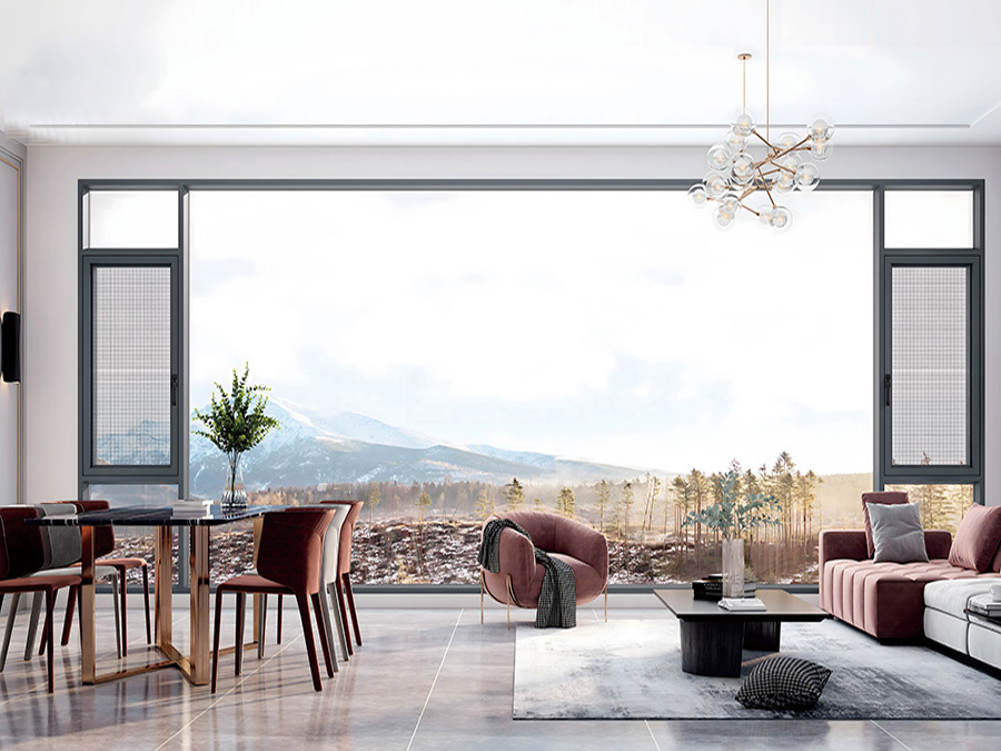 YM110 Broken Bridge System Casement Window