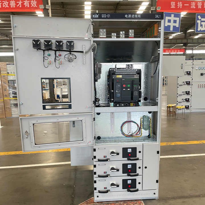 110V-480V Switchgear Electric Cabinet Ip56 Outdoor With Ring Host Evacuation Switch for Power Distribution