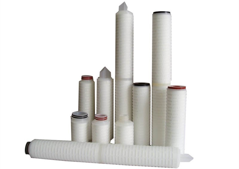 Microporous PP folding filter element