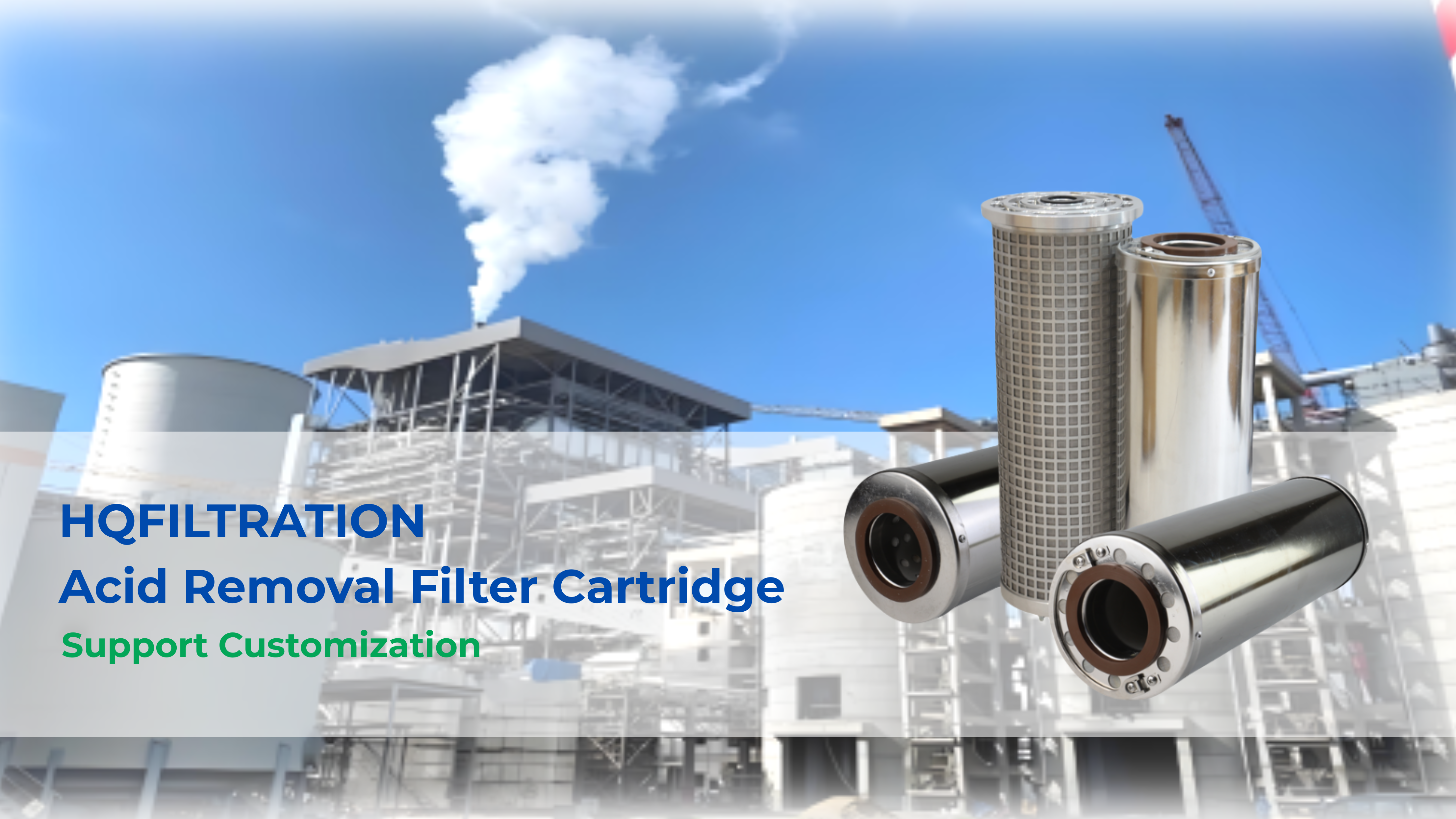 Efficient Acid Removal Filter Element