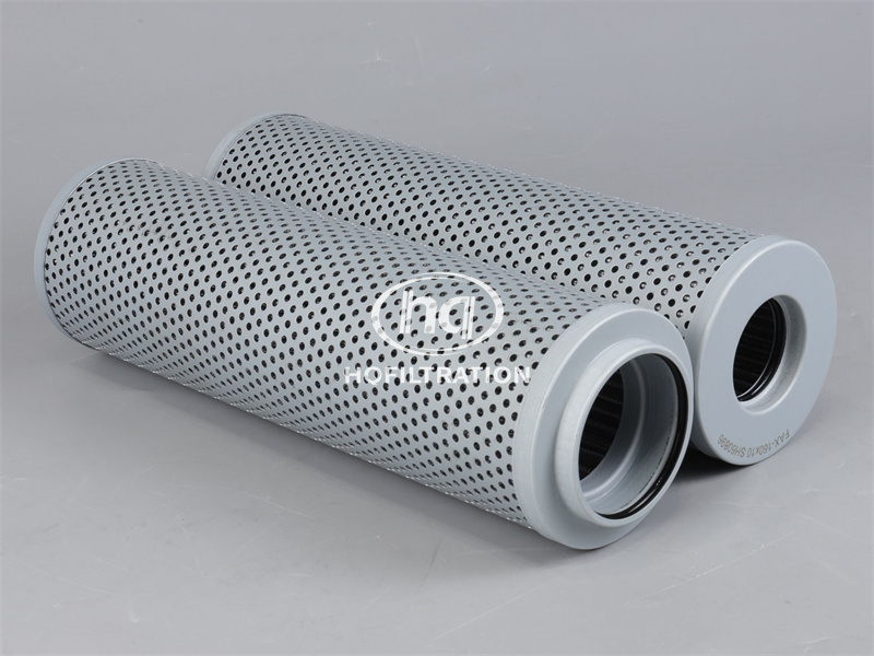 SH60896 HQFILTRATION Замена фильтрующего элемента гидравлической системы HIFI