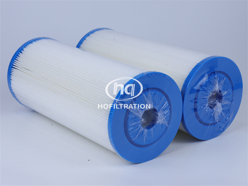 HB-10-5W HQFILTRATION Elemento de filtro de piscina plisado de poliéster de 5 micrones