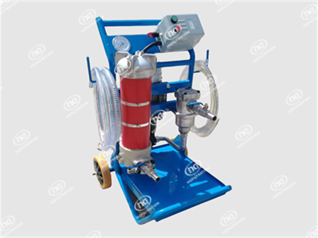 LYC-100A HQFILTRATION Camión de filtro de aceite portátil de dos etapas