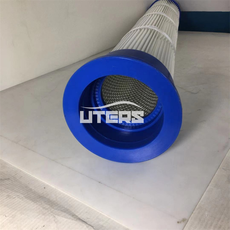 175x145x1000mm UTERS PU soft rubber end cover PTFE coated anti-static dust filter filter element