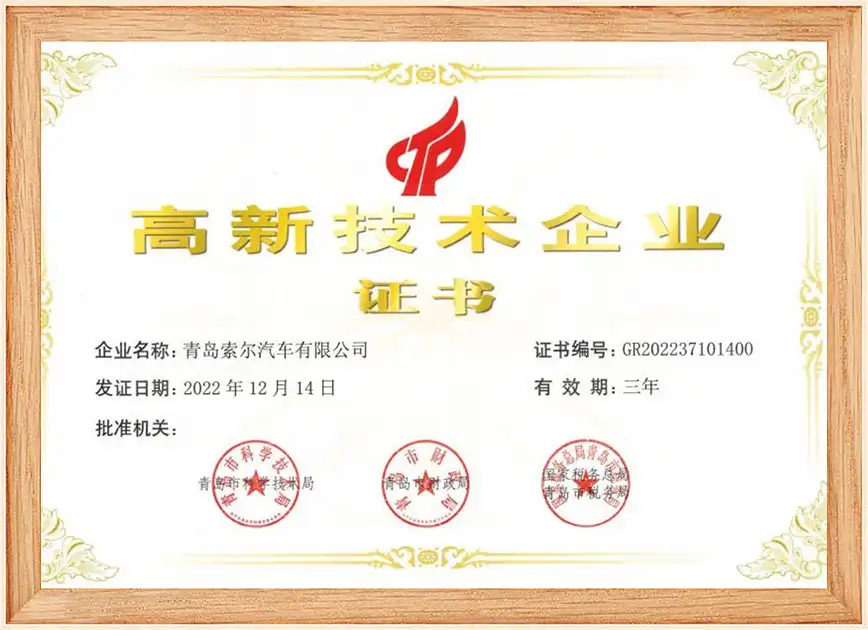 High and new technology enterprises High and new technology enterprises