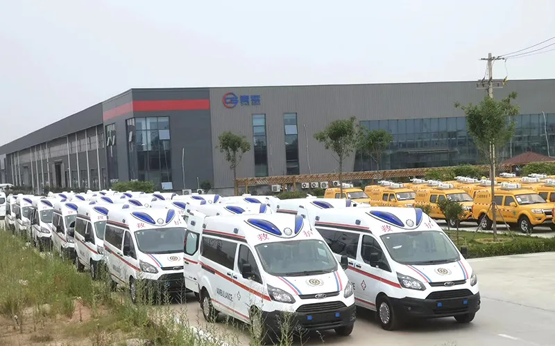 Delivery of Ambulance in Shijiazhuang, Hebei Province Delivery of Ambulance in Shijiazhuang, Hebei Province