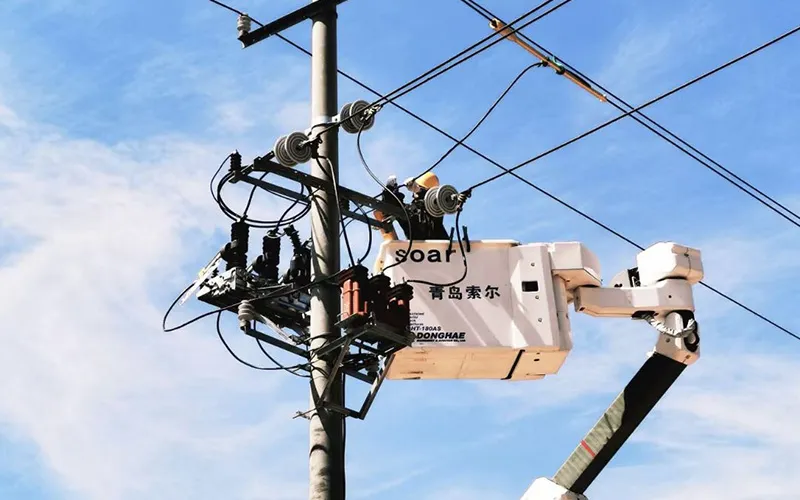 19.2-meter live working site 19.2-meter live working site