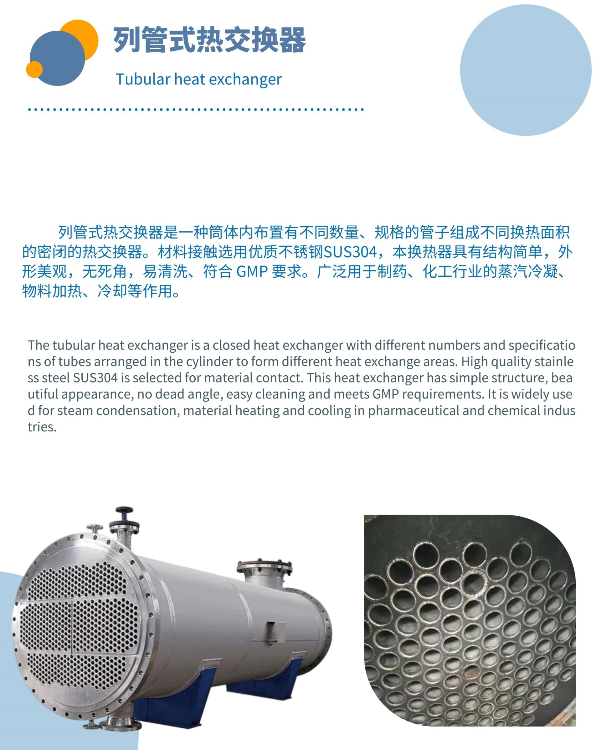 列管式熱交換器