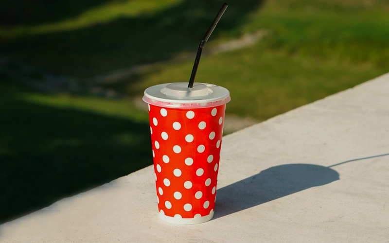 Cold drink paper cup