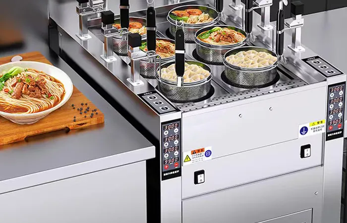 Commercial induction cooker technology status