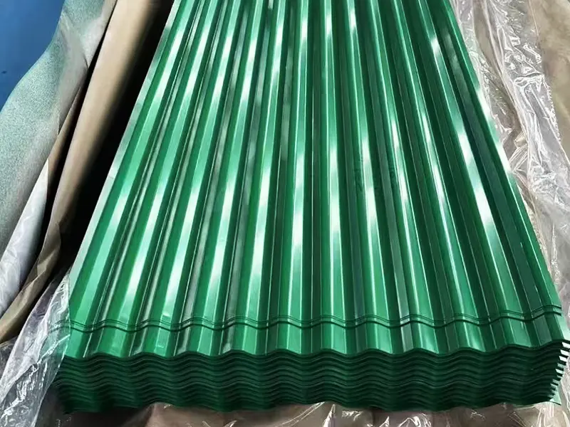 Color coated pressure tile panel