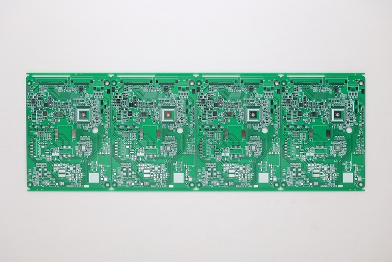 Four-layer spray tin smart door lock motherboard