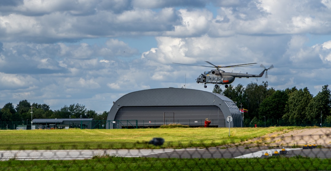 Helicopter airport approach lights Helicopter airport approach lights