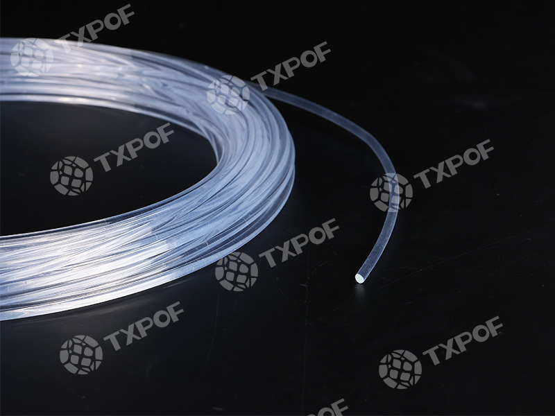 Side-emitting Plastic Optical Fiber