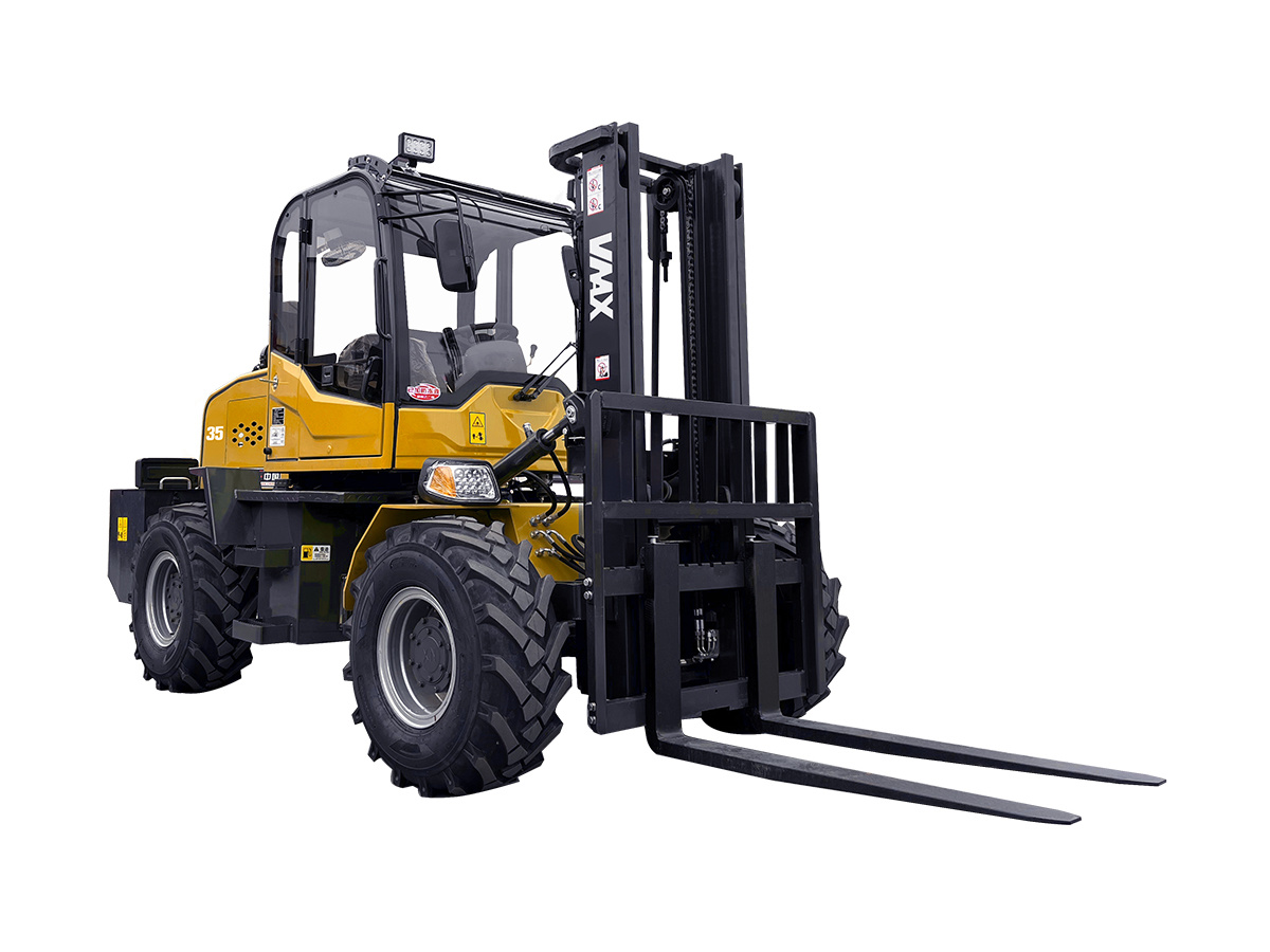 Articulated Rough Terrain Forklift 3.5-5.0 Ton