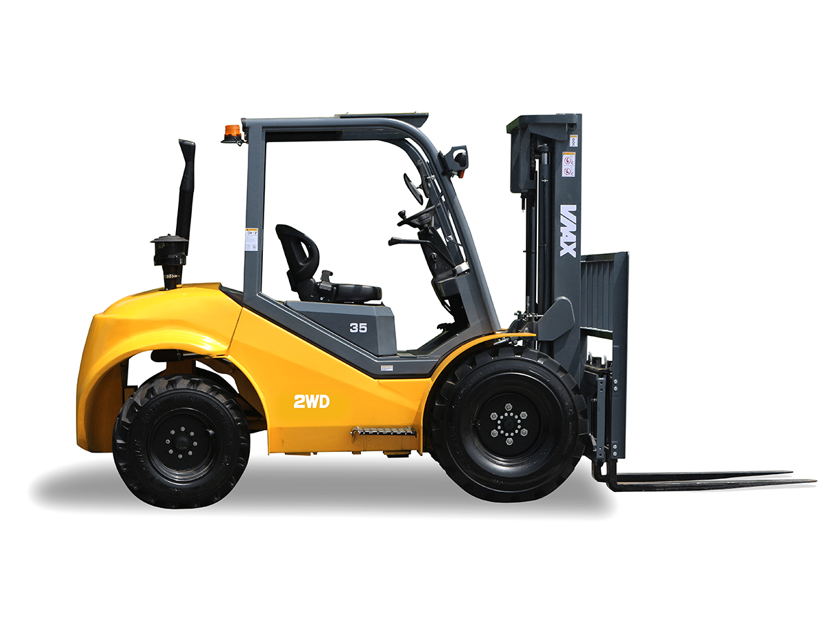 Rough Terrain Forklift 2WD 2.5-3.5 Ton