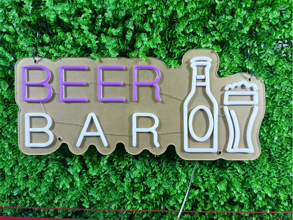 Bar neon sign