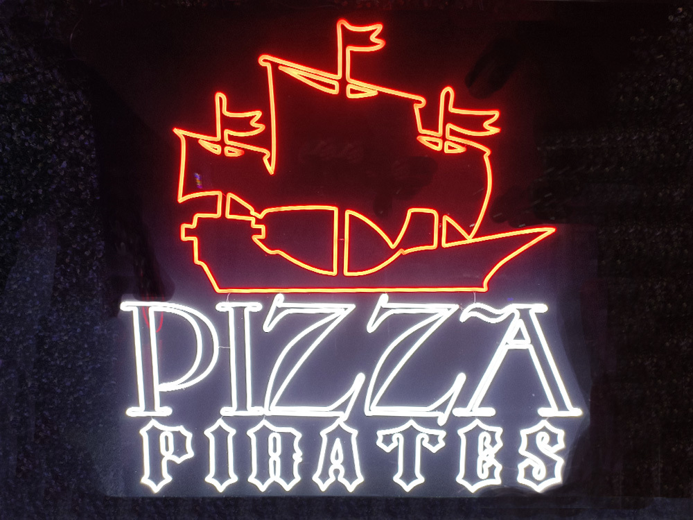 Boat neon sign