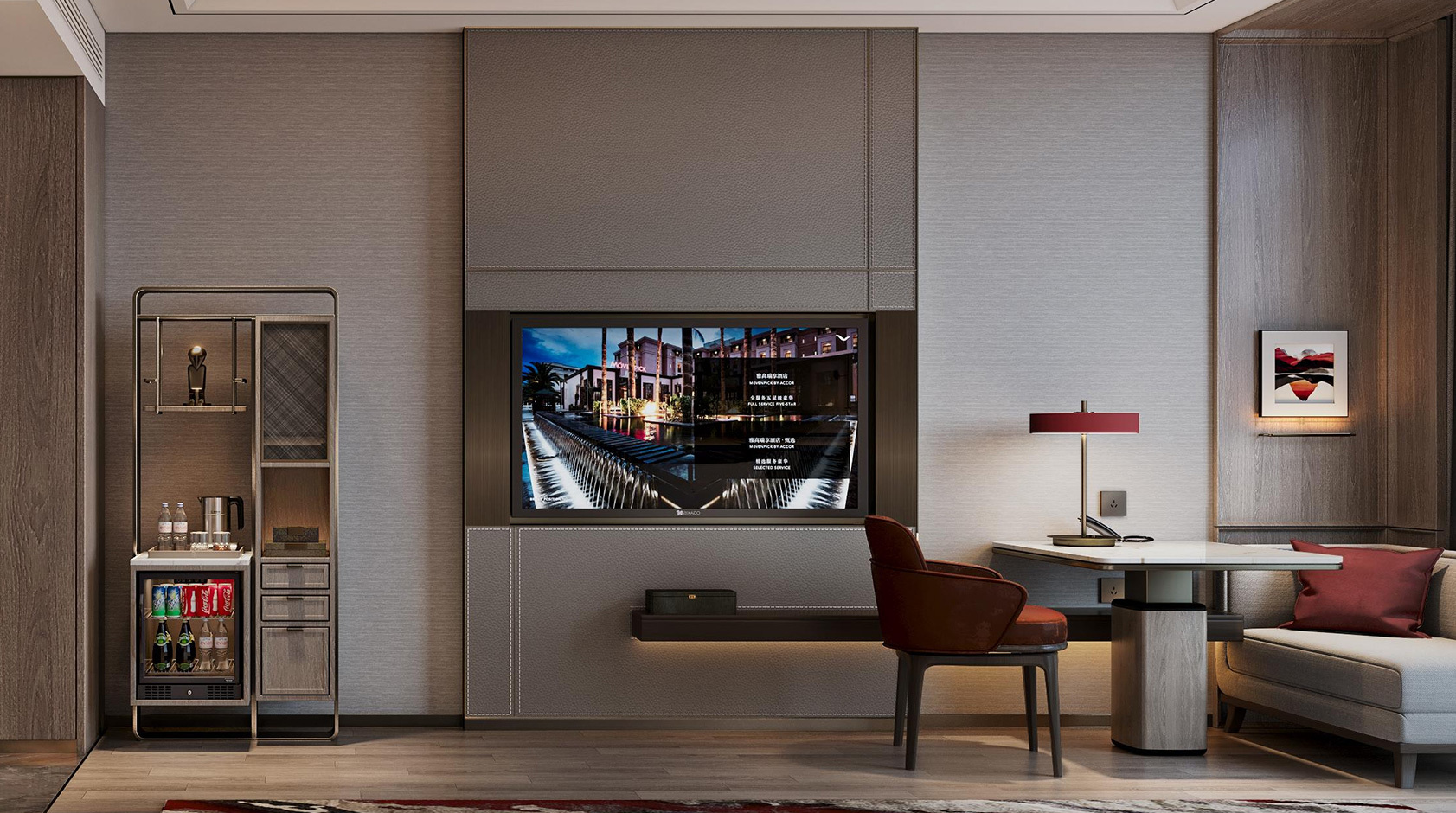 Hotel Fixed furniture