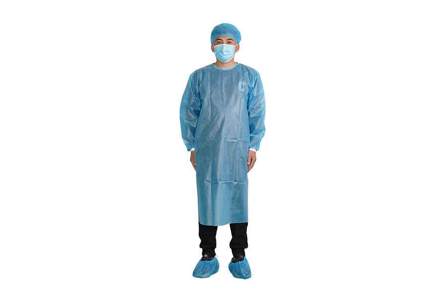 Medical isolation gown
