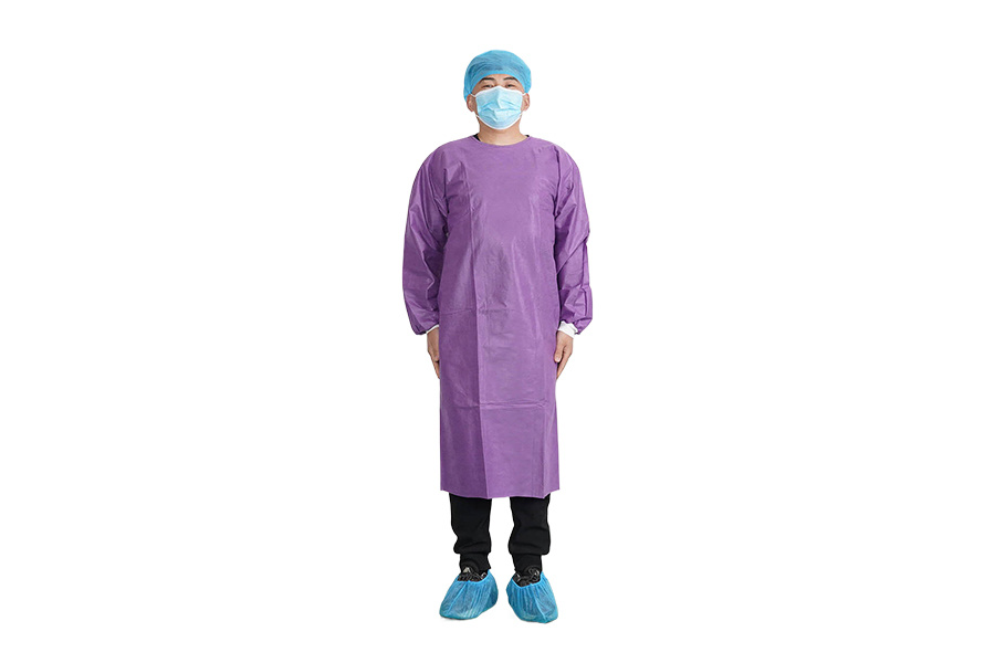 Medical isolation gown