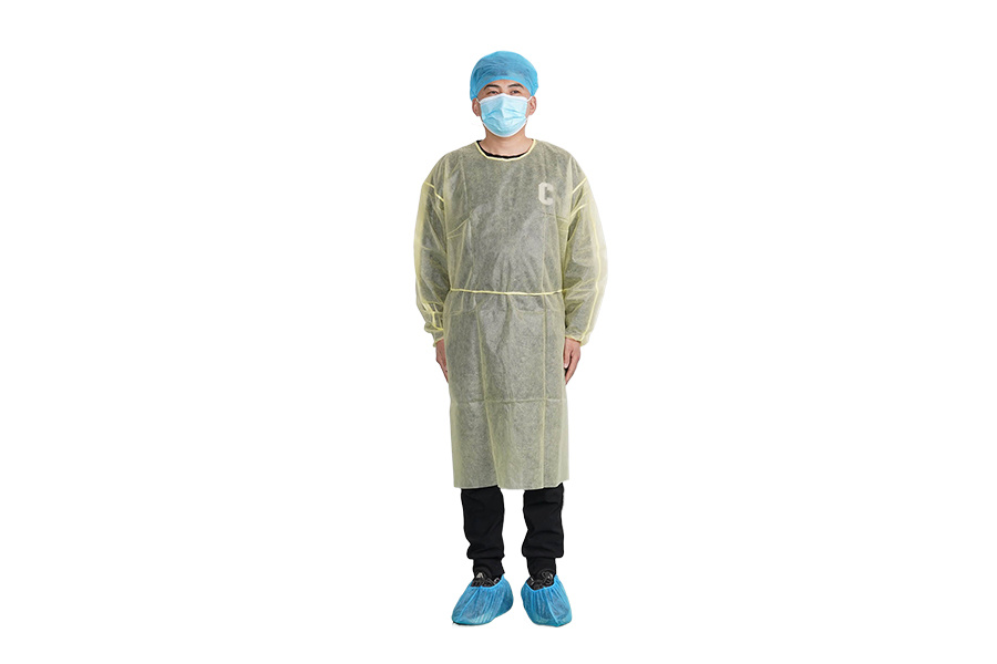 Medical isolation gown