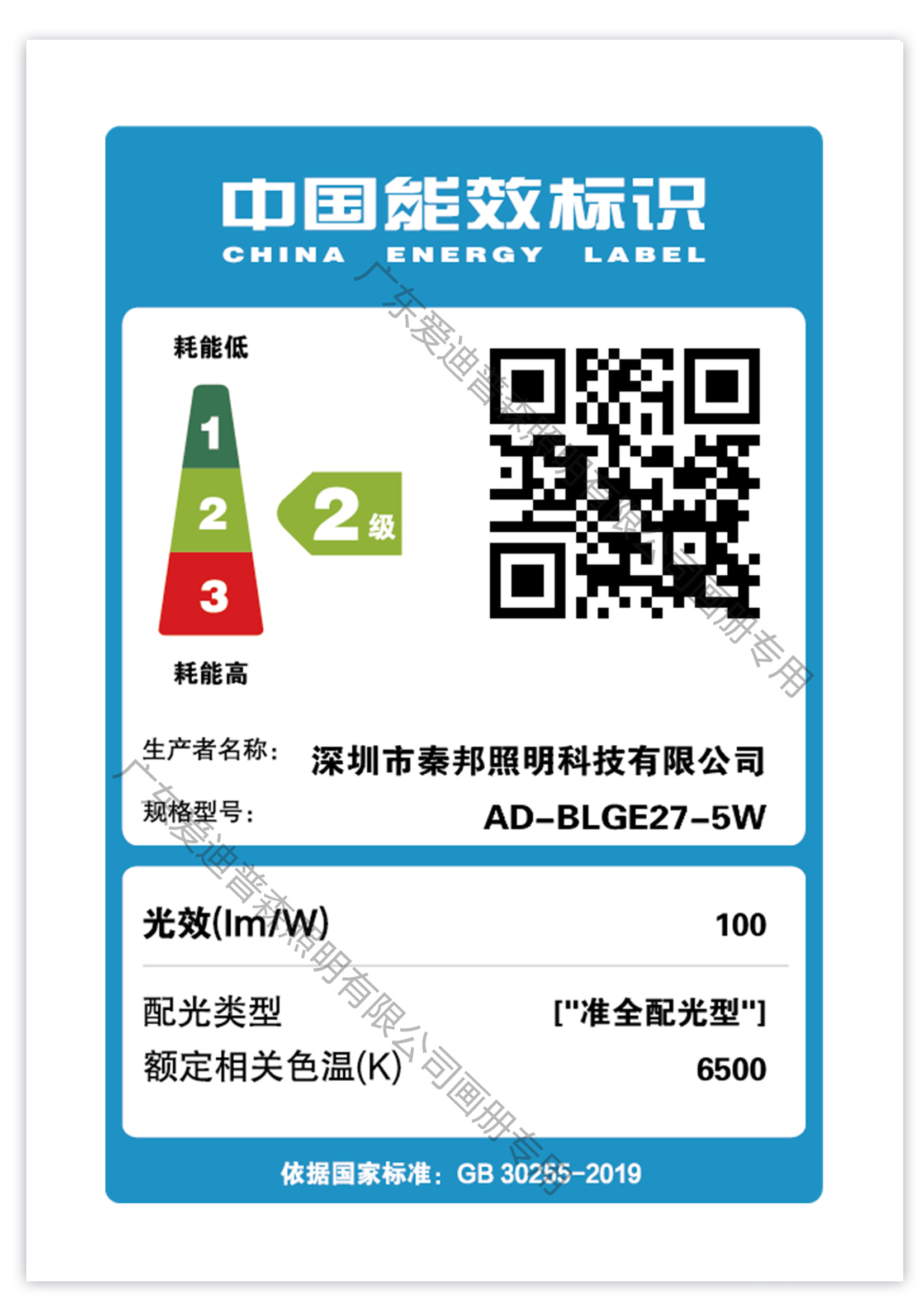 Energy Efficiency Label Energy Efficiency Label
