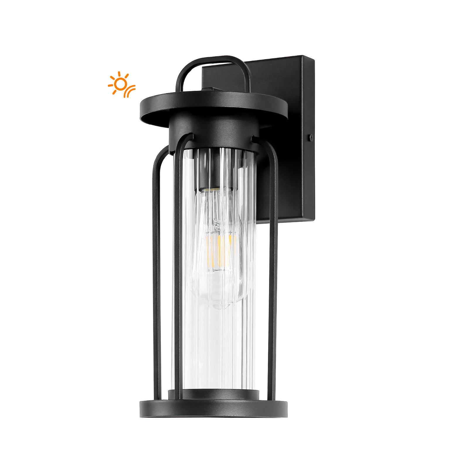 Light-controlled outdoor wall lamp  G2501-1