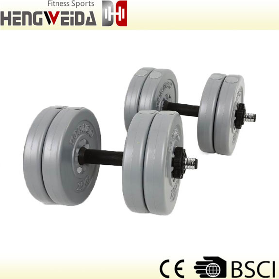 HWD3301-25磅水泥哑铃套装