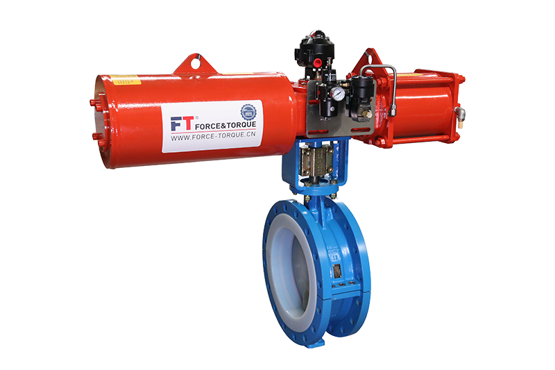 Fluorine Lined Butterfly Valve