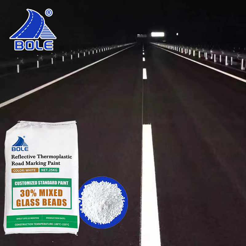 ISO factory road painting line marking paint thermoplastic hot melt road marking paint