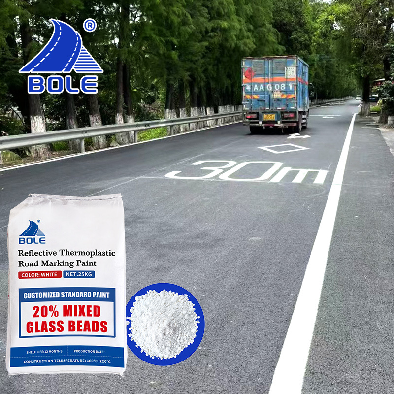 具有长使用寿命的热塑性道路划线漆，用于道路标线、交通道路标线涂料。
