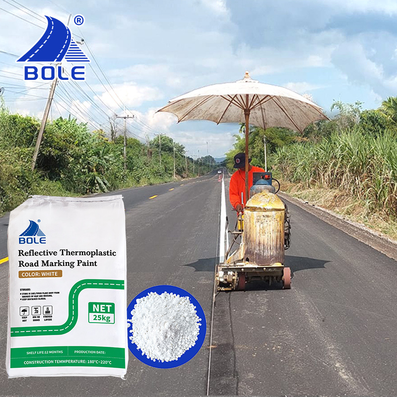 ISO 9001 Bole factory yellow and white traffic painting material