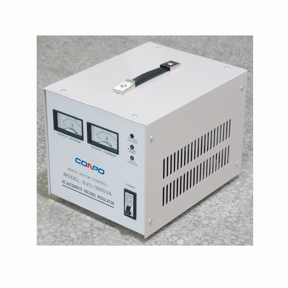 SVC-2000VA, 3000VA, 5000VA 1Phase Servo-type Automatic Voltage Regulator/Stabilizer