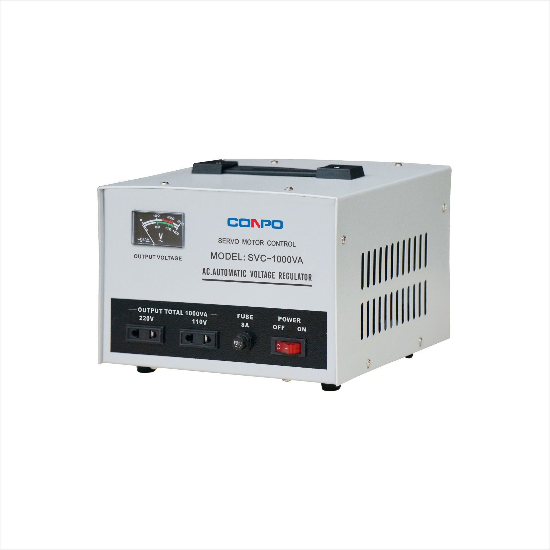 SVC-500VA, 1000VA, 1500VA 1Phase Servo-type Automatic Voltage Regulator/Stabilizer