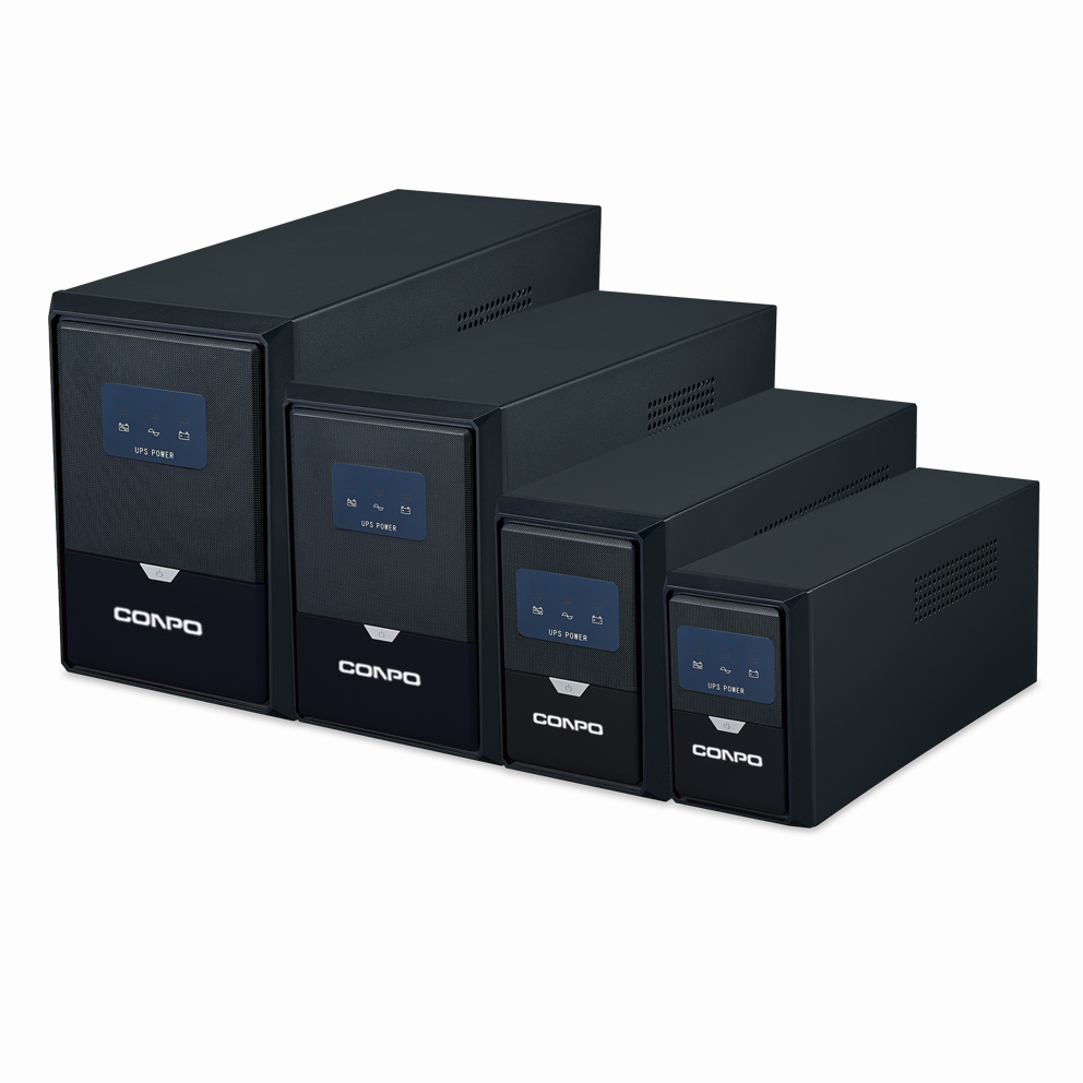 PK series 500VA/650VA/800VA/1000VA/1200VA/1500VA/2000VA/3000VA, LED display, PF=0.6, Backup/Offline/Line-interactive Office/Home UPS