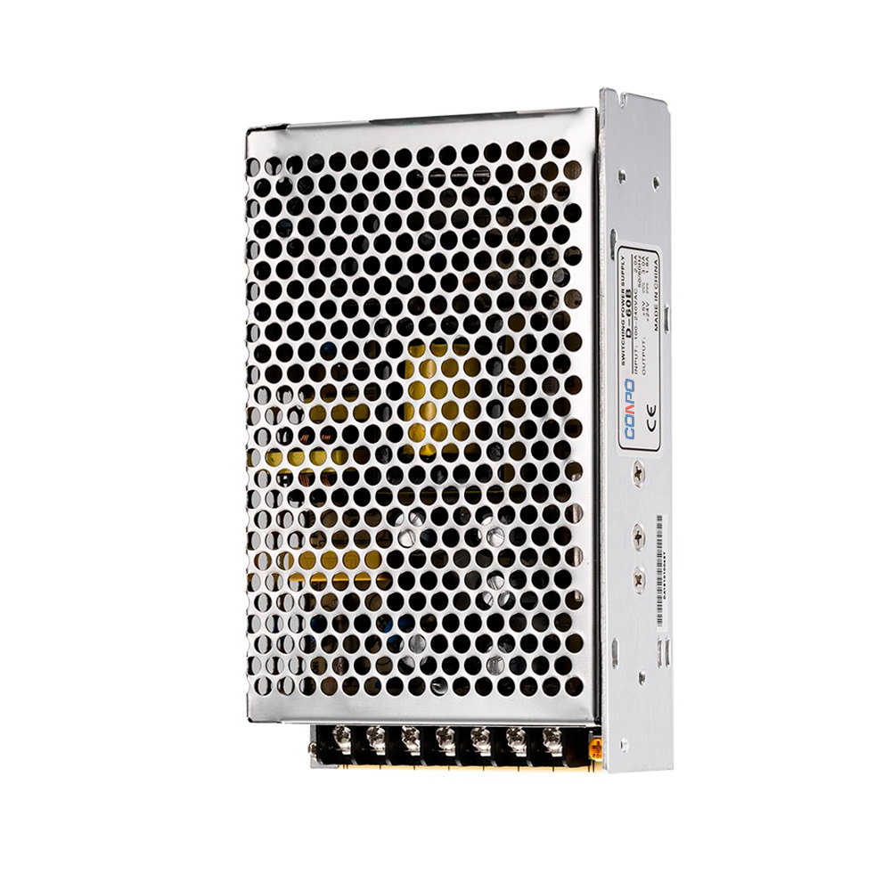 D-60C (60W-CH1: 12V/2.5A, CH2: -12V/2.5A & 12V/2.5A);  D-60F (60W-CH1: 12V/2A, CH2: 24V/1.5A); Dual Output Power Supply