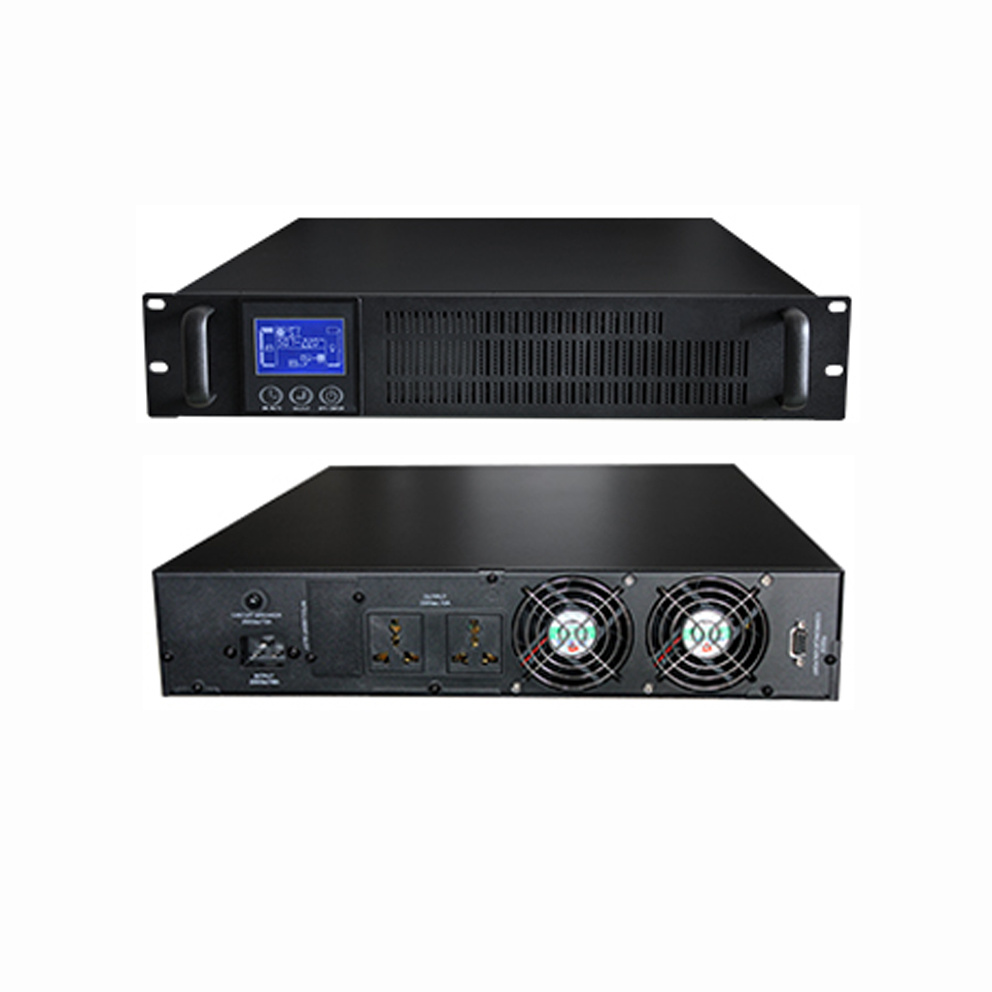 PRM2K   2KVA/1.6KW, 220VAC, 48VDC, Built-in battery: 4pcs * 7AH/12V, Rack-mount Online HF UPS
